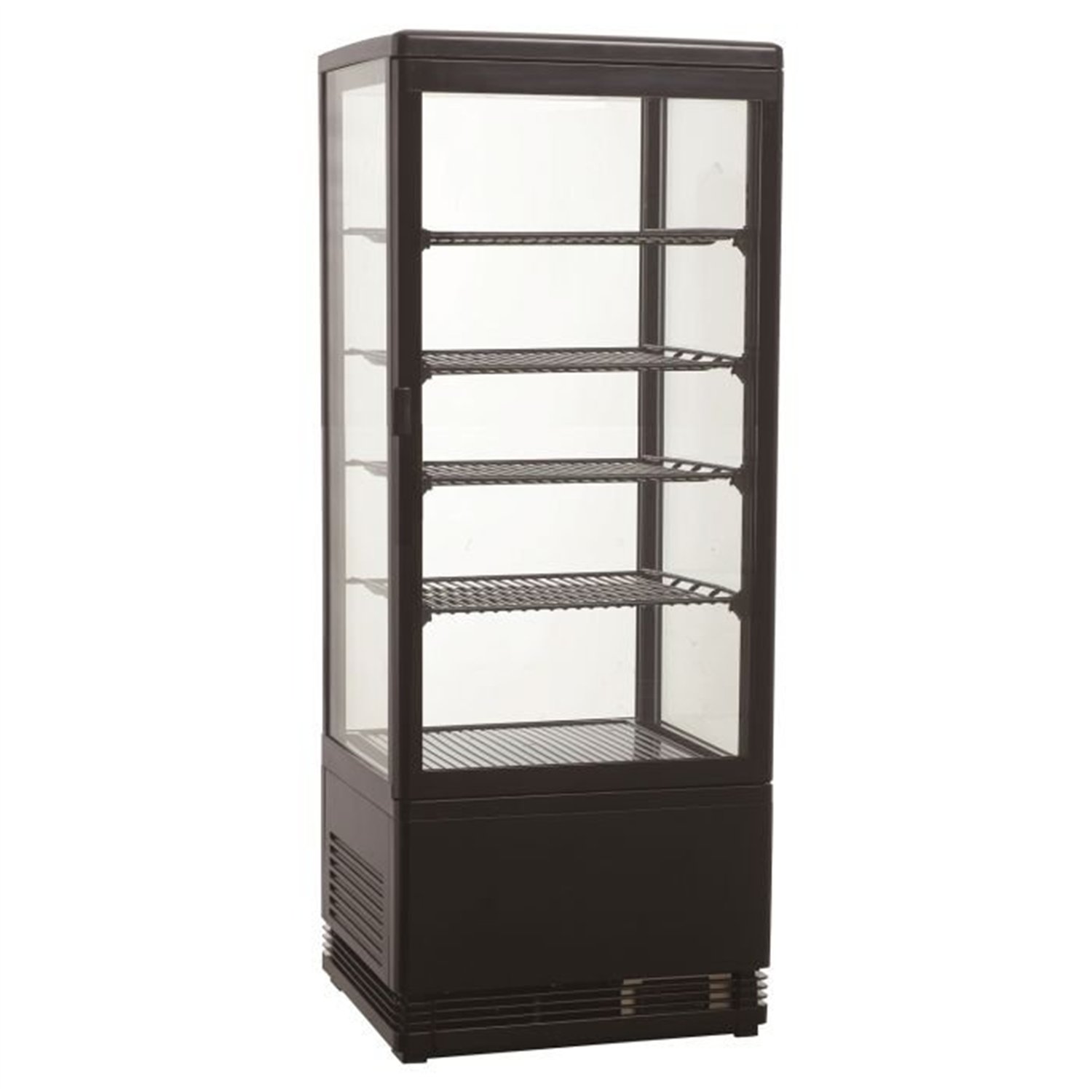 Vitrină frigorifică, 98L, neagră, COLD DISPLAY 98L BLACK, Combi Steel