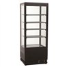 Vitrină frigorifică, 98L, neagră, COLD DISPLAY 98L BLACK, Combi Steel
