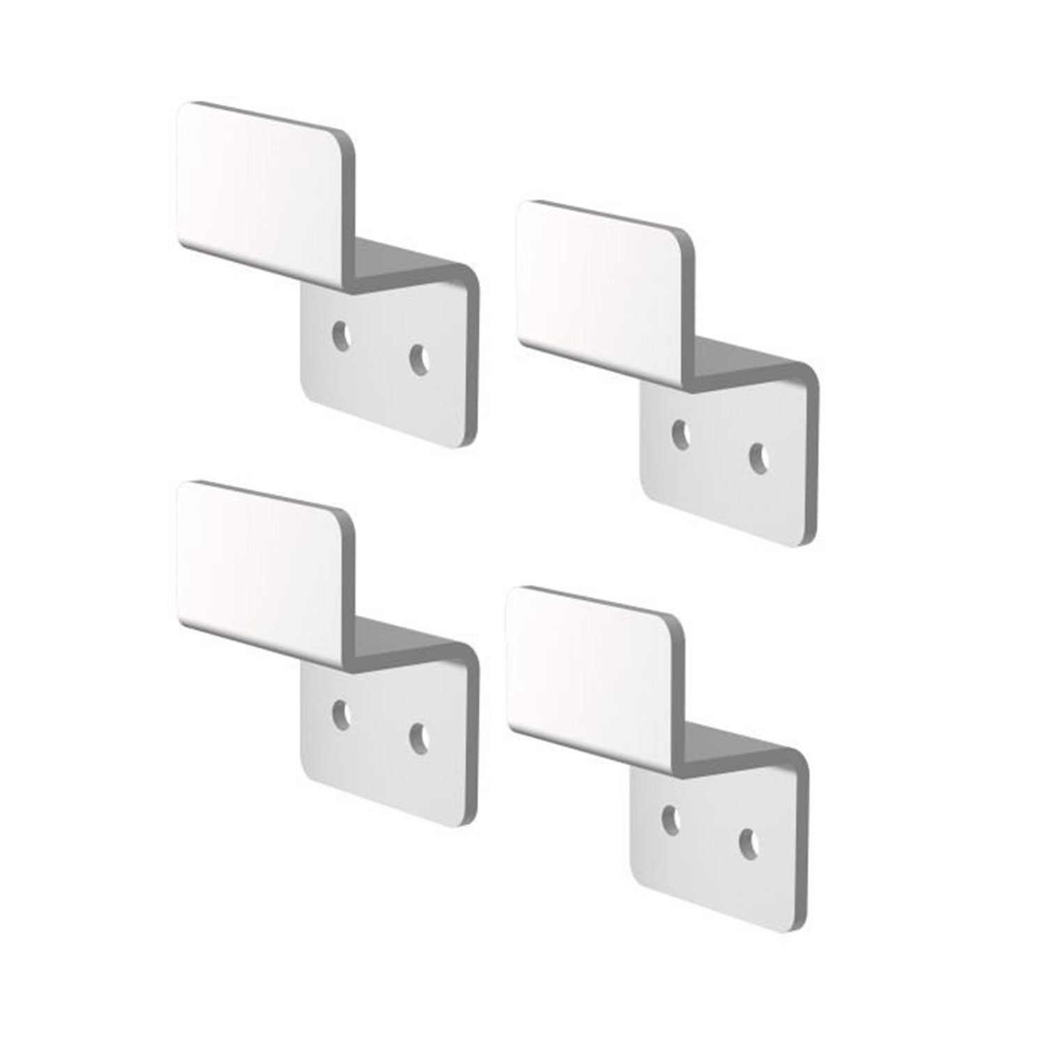 Set clips pentru rafturi, mini cameră frigorifică/freezer, 7489.0300-0305, Combi Steel