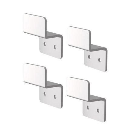 Set clips pentru rafturi, mini cameră frigorifică/freezer, 7489.0300-0305, Combi Steel