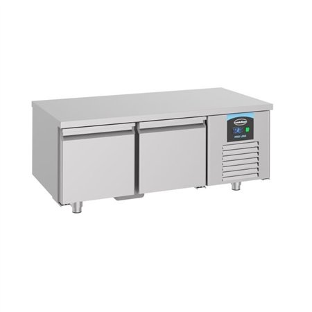Masă frigorifică, 600 mm înălțime, 2 uși, REFRIGERATED COUNTER 600 HEIGHT 2 DOORS, Combi Steel