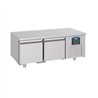 Masă frigorifică, 600 mm înălțime, 2 uși, REFRIGERATED COUNTER 600 HEIGHT 2 DOORS, Combi Steel