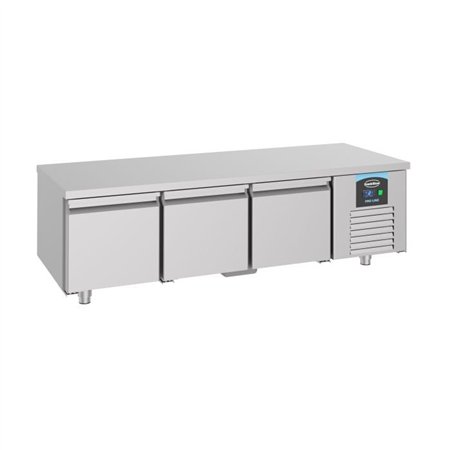 Masă frigorifică, 3 uși, înălțime 600 mm, Combi Steel