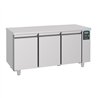 Masă frigorifică, 3 uși, fără motor, 700 REFRIGERATED COUNTER 3 DOORS EXCL. MOTOR, Combi Steel