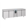 Masă frigorifică, 4 uși, monobloc, linie energetică, 700 REFRIGERATED COUNTER 4 DOORS MONOBLOCK ENERGY LINE, Combi Steel