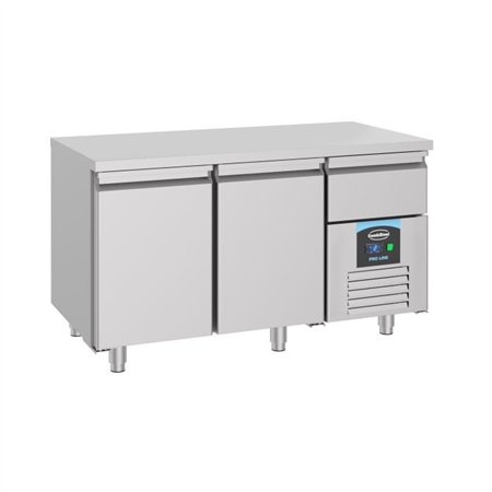 Masă frigorifică, 2 uși, 700 REFRIGERATED COUNTER, Combi Steel
