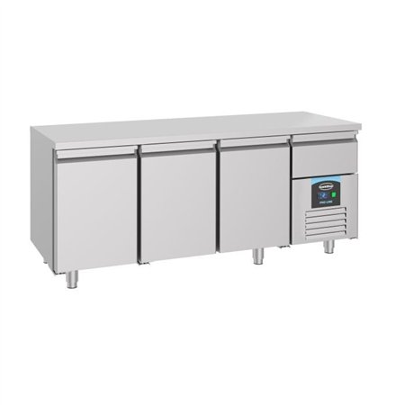 Masă frigorifică, 3 uși, 700 litri, Combi Steel