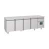 Masă frigorifică, 4 uși, 700 REFRIGERATED COUNTER, Combi Steel