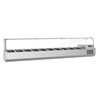 Masă refrigerată, 10 compartimente 1/3 GN, REFRIGERATED COUNTER TOP 10X 1/3 GN, Combi Steel