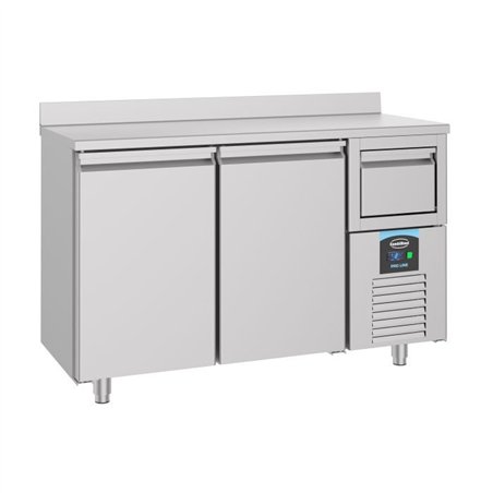 Masă frigorifică, 2 uși, cu sertar de eliminare pentru cafea, 600 REFRIGERATED COUNTER, marca Combi Steel.
