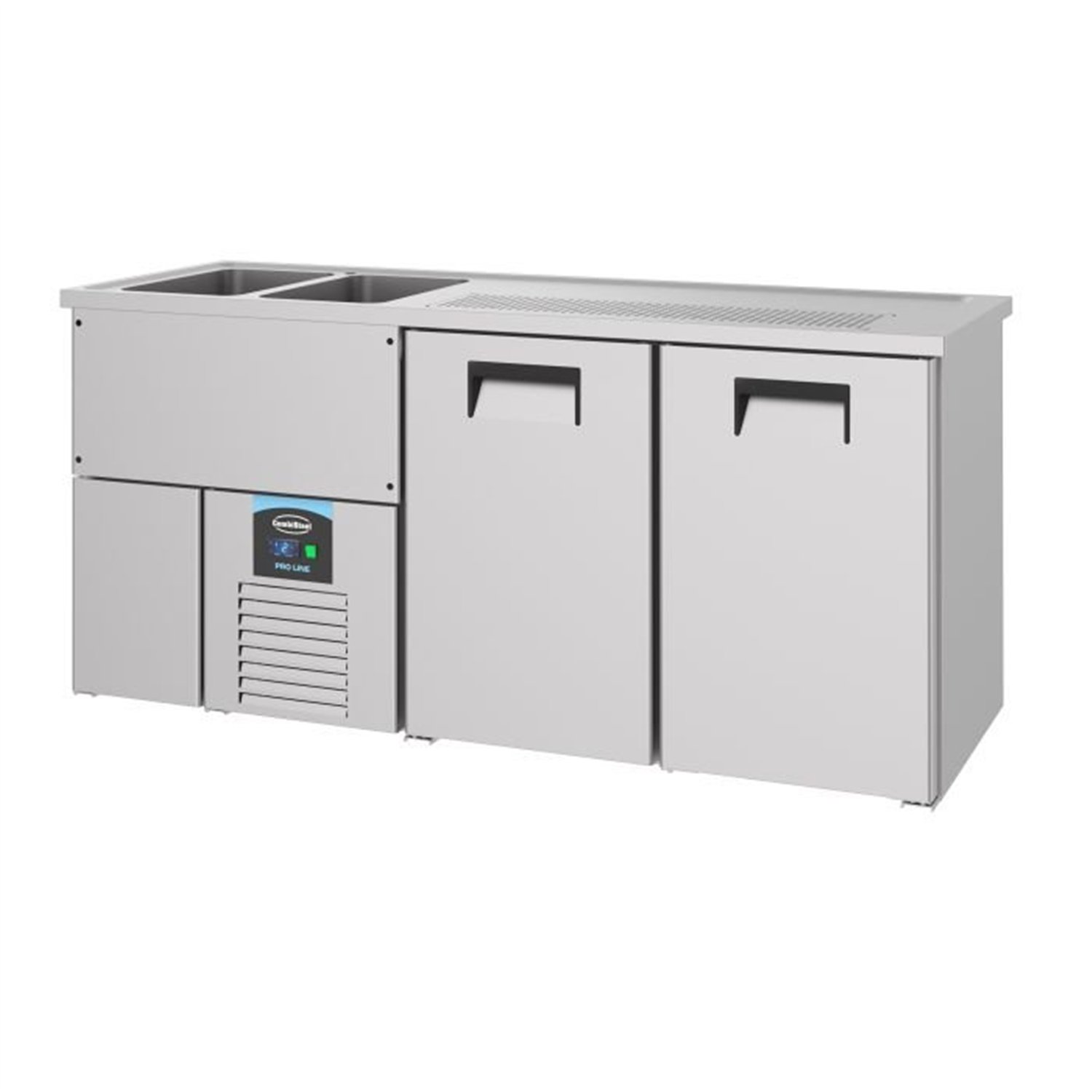 Răcitor bere, 2 uși, capacitate 2L, BEER COUNTER 2 DOORS 2L, Combi Steel