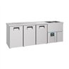 Răcitor bere, 3 uși, 2 rafturi, BEER COUNTER 3 DOORS 2R, Combi Steel