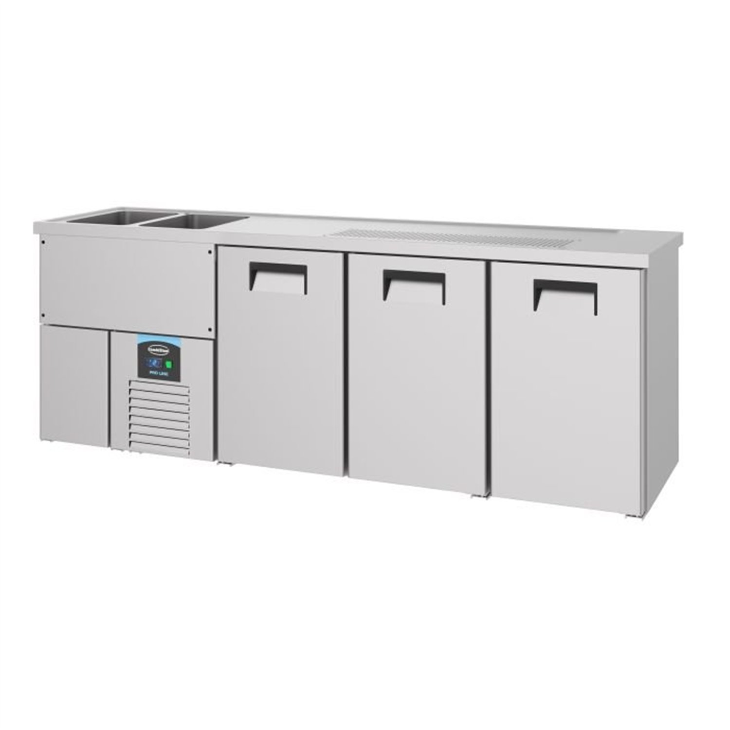 Răcitor bere, 3 uși, capacitate 2L, BEER COUNTER 3 DOORS 2L, Combi Steel