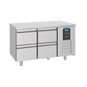 Masă refrigerată, 4 sertare, linie energetică, 700 REFRIGERATED COUNTER 4 DRAWERS ENERGY LINE, Combi Steel