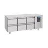 Masă frigorifică, 6 sertare, linie energetică, 700 REFRIGERATED COUNTER 6 DRAWERS ENERGY LINE, Combi Steel