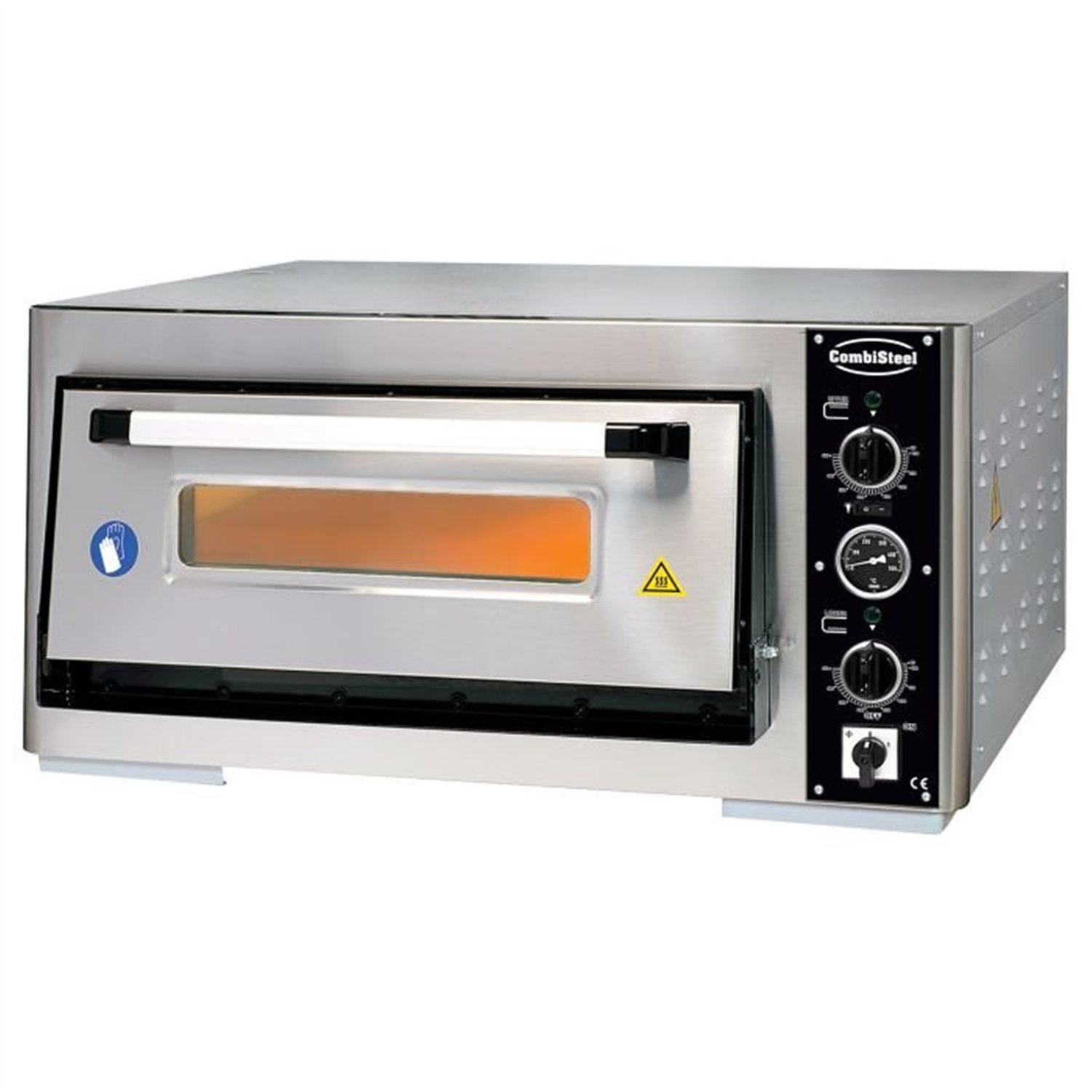 Cuptor pentru pizza, 1 compartiment, capacitate 4 pizza, ELEC. PIZZA OVEN SINGLE 1 X 4, Combi Steel