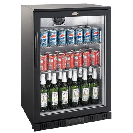 Răcitor backbar, 1 ușă, design elegant, BACKBAR COOLER BLACK 1 DOOR, Combi Steel