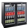 Răcitor backbar, 2 uși, design elegant, BACKBAR COOLER BLACK 2 DOORS, Combi Steel