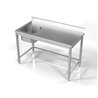 Unitate chiuvetă, 1 compartiment stânga, 1400 mm, Combi Steel