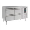 Masă frigorifică, 4 sertare, 700 REFRIGERATED COUNTER 4 DRAWERS, Combi Steel