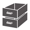 Set sertare GN, pentru depozitare eficientă, EcoFrost, Combisteel