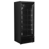 Congelator Tefcold F1DBB, 1 ușă sticlă, 560/390L, -18/-22°C, R290, Negru RAL9005