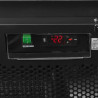 Congelator Tefcold F1DBB, 1 ușă sticlă, 560/390L, -18/-22°C, R290, Negru RAL9005