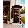 Vendomat frigorific automat pentru flori, 10-15 compartimente, DOORY FRESH 10-15, DF Italia