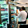 Vitrină frigorifică pentru vin și bere, 102 sticle, AROMA 610 R, AFINOX