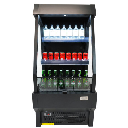 Răcitor impuls, 165L, negru, Combi Steel