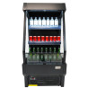 Răcitor impuls, 165L, negru, Combi Steel