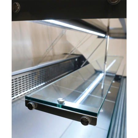 Vitrină frigorifică, design modern, capacitate optimă, COLD DISPLAY WESLEY 2.0, Combi Steel
