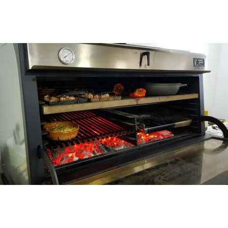 Cuptor Pira 120 Lux AB, cărbune, 8 kW, 150 kg/h, 3 GN, 335 kg