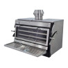 Cuptor Pira 120 Lux ED, cărbune, 8 kW, 150 kg/h, 3 GN, 391 kg