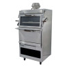 Cuptor Pira 90 D Silver, profesional, pe cărbune, 6 kW, 145 kg/h