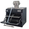 Cuptor Pira 70 Black AB, profesional, pe cărbune, 3 kW, 60 kg/h