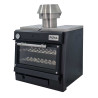 Cuptor Pira 70 Black AB, profesional, pe cărbune, 3 kW, 60 kg/h