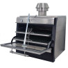 Cuptor Pira 90 Lux AB, profesional, 6 kW, 110 kg/h, 2 GN, cărbune