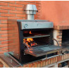 Cuptor Pira 70 Lux SD, 3 kW, 60 kg/h, 1 GN, autonomie 9h, cărbune