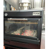 Cuptor Pira 90 Lux ED, 6 kW, 110 kg/h, ușă sticlă, cărbune, 770x735x850 mm