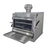Cuptor Pira 90 D Silver, 6 kW, 145 kg/h, 100% cărbune, 770x735x850 mm