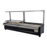 Grătar Robata Pira ESP 160 Lux Basic, 4 kW, 40 kg/h, autonomie 8h, cărbune, 755 mm
