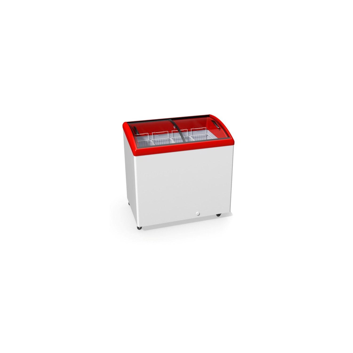 Congelator orizontal de prezentare cu capace glisante curbate – MS+ series