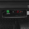 Vitrină frigorifică Tefcold C1DBB, 1 ușă sticlă, 614/459L, -1/+10°C, R290, Negru RAL9005, 750x710x2003 mm