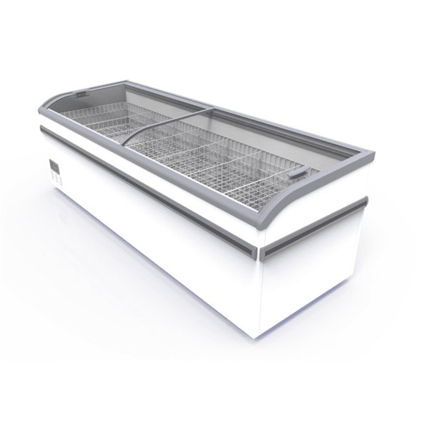 Insulă cu răcire, 20 lăzi, design ergonomic, AEGEAN 20, Crystal