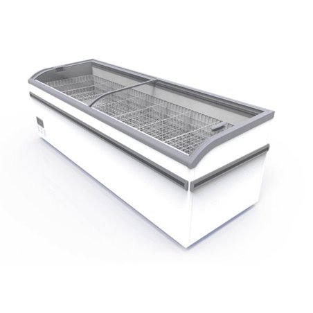 Insulă cu răcire, 20 lăzi, design ergonomic, AEGEAN 20, Crystal